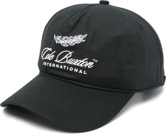 Cole Buxton International baseball cap - men - Cotton - One Size - Black