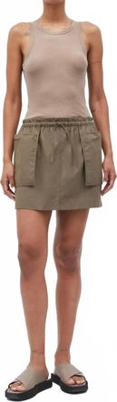 Samsøe & Samsøe Sacress Mini Skirt In Greige