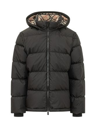 Burberry Black Quilted Puffer Jacket