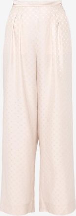 Eres Seidenjacquard-Pyjamahose Splendeur