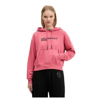 Karl Lagerfeld Donna, Felpe, Rosso, S, new
