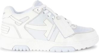 Off-white Schoenen, Dames, Wit, 36 EU, Leer, Slip-On Slippers