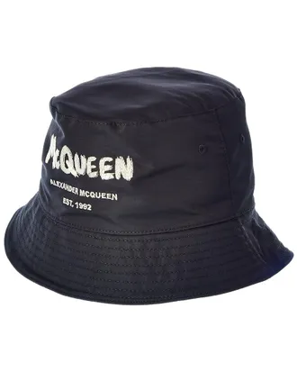 Alexander McQueen Alexander Mcqueen Graffiti Bucket Hat