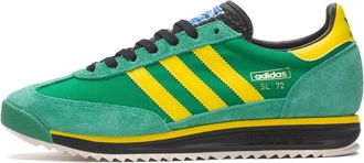 adidas Retro Sneakers SL 72 RS - unisex - Fitnessschoenen - Groen - 39 1/3 EU - Leer - Fitness