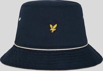 Lyle & Scott Lyle And Scott Mens Piped Bucket Hat - Black - Size: 1SZ