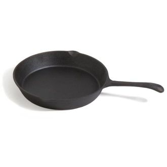 Cook King Barbecue Padella in ghisa naturale da 26 cm