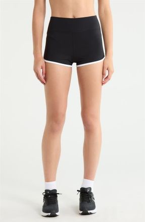 YEAR OF OURS Sporty Short Shorts in Black/white at Nordstrom, Size X-Large