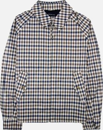 Aquascutum Mens Aquascutum Archival Mid Jacket Club Check 28 - Size: 46/Regular