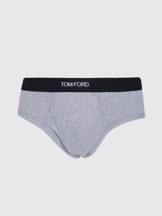 Tom Ford Slip in cotone stretch con fascia logata a contrasto
