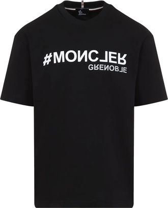 Moncler T-shirt con logo - Nero