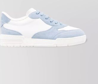 Moschino low top sneakers contrast panels