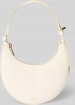 Furla Handtasche aus Leder mit Label-Detail Modell DELIZIA MINI in Weiss, Gr&ouml;&szlig;e 1