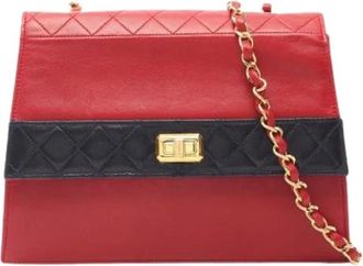 Chanel Pre-owned 2.55 Handbag - Dames - Vintage Schoudertas - Rood - ONE Size - Leer - Vintage