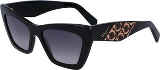 Ferragamo SF 1081SE 001 Womens Sunglasses Black Size 55