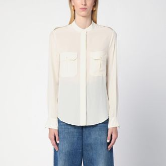 Chlo&eacute; Ivory silk blouse