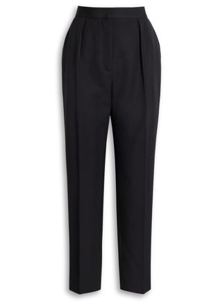 Balmain Wool Trousers - Black - 44 (UK16 / XL)