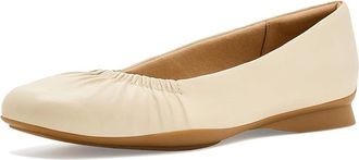 Clarks Jazmynn Lo Womens Shoes Cream Leather : 8.5 B - Medium
