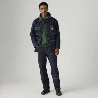 Levi's 568 Loose Straight Double Knee Carpenter Jeans - Mens - 26X30 - Blue