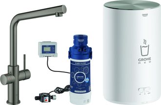 GROHE Grifo Y Caldera Red Duo 30327 30327 Tama&ntilde;o M L- Grafito Duro