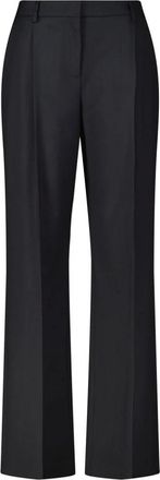 Lardini Wijde broek - Dames - Wijde Broeken - Zwart - 2XL - Broeken