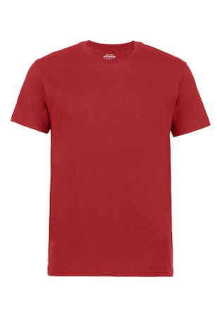 Icepeak T-Shirt ICEPEAK ISLESBORO, Herren, Gr. XXL, cranberry, Obermaterial: 100% Baumwolle, Shirts T-Shirt, sportlicher Stil, mit O-Ausschnitt, aus Baumwolle