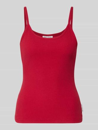 Marc O'Polo Denim Marc OPolo Denim Slim Fit Tr&auml;gertop aus Baumwoll-Mix in Rot, Gr&ouml;&szlig;e XL