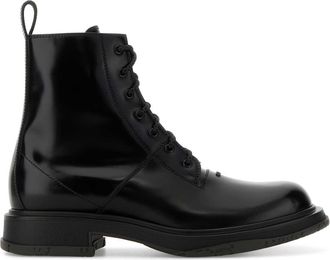 Gucci Black Leather Ankle Boots