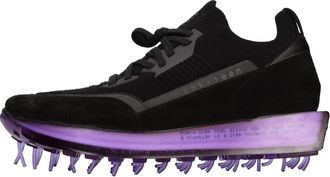 RBRSL Rubber Soul Su&egrave;de en stoffen sneakers - Heren - Sneakers - Zwart - 41 EU - Su&egrave;de - Schoenen