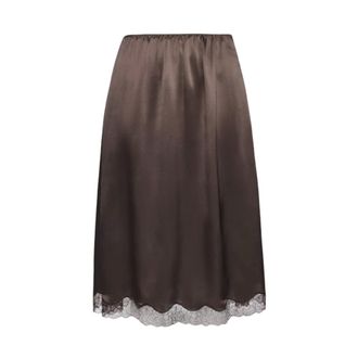 Magda Butrym Rokken, Dames, Bruin, S, Re 26 Skirt 11