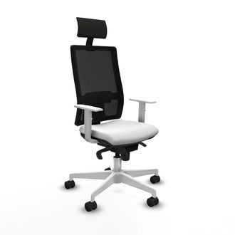 Piqueras y Crespo Piqueras-y-crespo Silla De Oficina Moderna Blanca Ajustable
