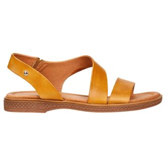 Pikolinos Moraira Leather Womens Slingbacks Sandals - Honey - Size:UK 6-6.5