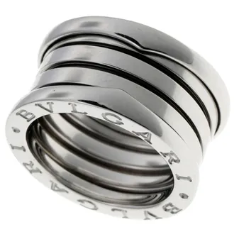 Bulgari B.Zero1 White Gold White Gold (18K) Band Ring (Pre-Owned)