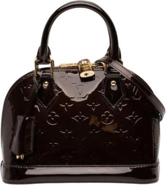 Louis Vuitton Pre-owned Handbags, female, Purple, Size: ONE SIZE Pre-owned Alma BB