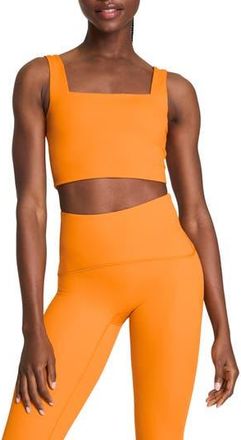 Spanx Square Neck Crop Tank Top in Monarch at Nordstrom Rack, Size X-Large