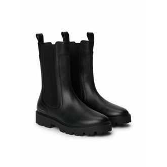 Tommy Hilfiger Hoge Chelsea leren boots