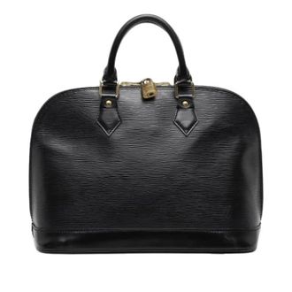 Louis Vuitton Pre-owned Handbags, female, Black, Size: ONE SIZE Pre-owned Alma PM