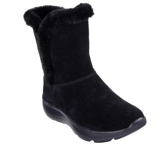 Skechers Womens On-The-Go Encore Boot Mid Calf, black, 4 UK