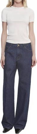 Enza Costa Supima Cotton New Classic Short Sleeves Tee In Alabaster