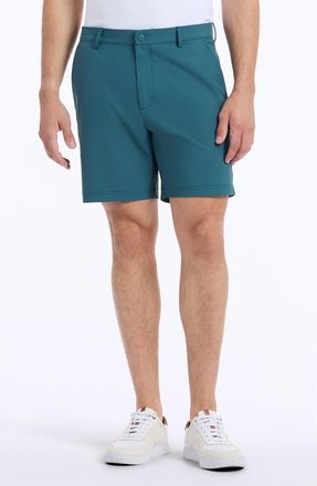 Robert Graham Aster Performance Golf Shorts in Mediterranean at Nordstrom, Size 36