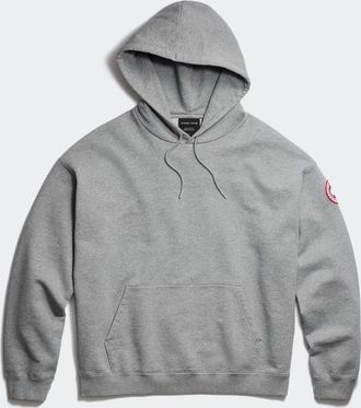 Canada Goose Manteau &agrave; capuchon Rove (Hommes, Stone Heather, TTG)