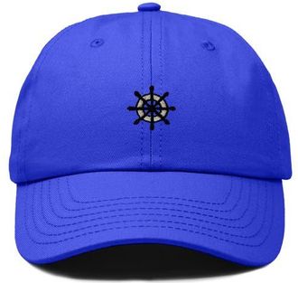 Dalix Ship Wheel Dad Hat in Royal Blue at Nordstrom