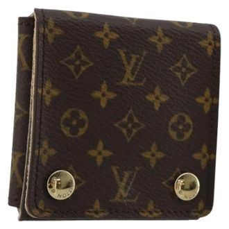 Louis Vuitton Pre-owned Wallets, female, Brown, Size: ONE SIZE Pre-owned Jewelry Box