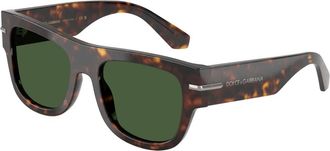 Dolce & Gabbana Stijlvolle zonnebril Dg 4484 in zwart - Heren - Zonnebrillen - Bruin - 54 MM - Accessoires