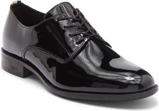 BOSS Colby Patent Derby in Black at Nordstrom Rack, Size 12Us / 11Uk