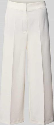 Betty Barclay Wide Fit Stoffhose mit B&uuml;gelfalten Modell Juli in Offwhite, Gr&ouml;&szlig;e 38