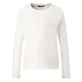 Windsor Stijlvol Dt 910 Model - Dames - Longsleeves - Wit - XL - Katoen - Tops