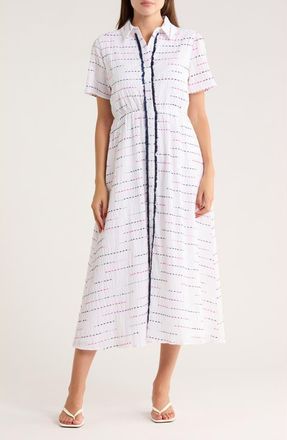 Area Stars River Shirtdress in White at Nordstrom Rack, Size X-Small