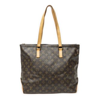 Louis Vuitton Pre-owned Womens Cabas Mezzo Shoulder Bag - Brown - One Size
