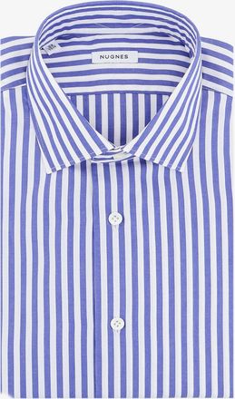 Nugnes Camicia in cotone a righe - NUGNES 1920 - gender_Man