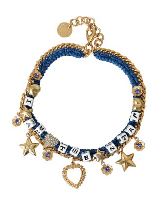 Dolce & Gabbana Gouden Toon Messing Ketting Iam The Star Armband
